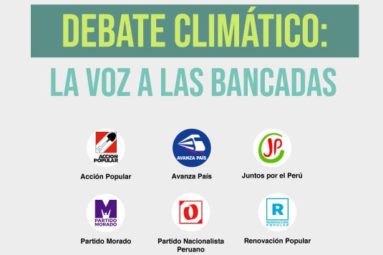 Debate climático entre candidatos al Congreso organizado por el GEAS