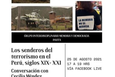 Conversatorio «Los senderos del terrorismo en el Perú, siglos XIX-XXI»