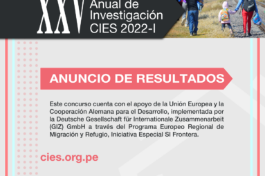 Propuesta del investigador CISEPA Omar Pereyra gana el Concurso Anual de Investigación CIES 2022 – I