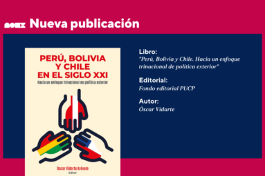 Nuestro investigador CISEPA, Oscar Vidarte, es autor de un nuevo libro