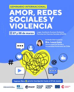 Seminario internacional «Amor, Redes Sociales y Violencia de género: Aportes a la prevención»