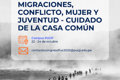 Convocatoria de ponencias – Congreso Internacional «Migraciones, Conflicto, Mujer y Juventud»