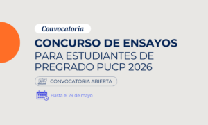 CISEPA PUCP lanza concurso de ensayos por sus 60 años para reflexionar sobre los desafíos del Perú