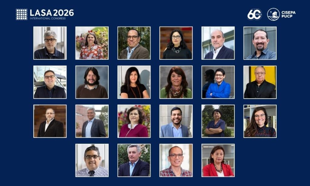 Investigadores CISEPA participan en el Congreso de LASA 2026